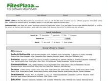 Tablet Screenshot of filesplaza.com
